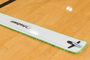 With the green pad you can wet clean and dust mop your gym floor in one step leading to better floor traction.